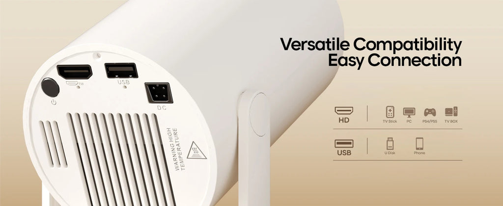 Magcubic Projector 4K Android 11 HY300 Pro Wifi6 290ANSI Allwinner H713 BT5.0 1080P 1280*720P Cinema Outdoor Portable Projetors