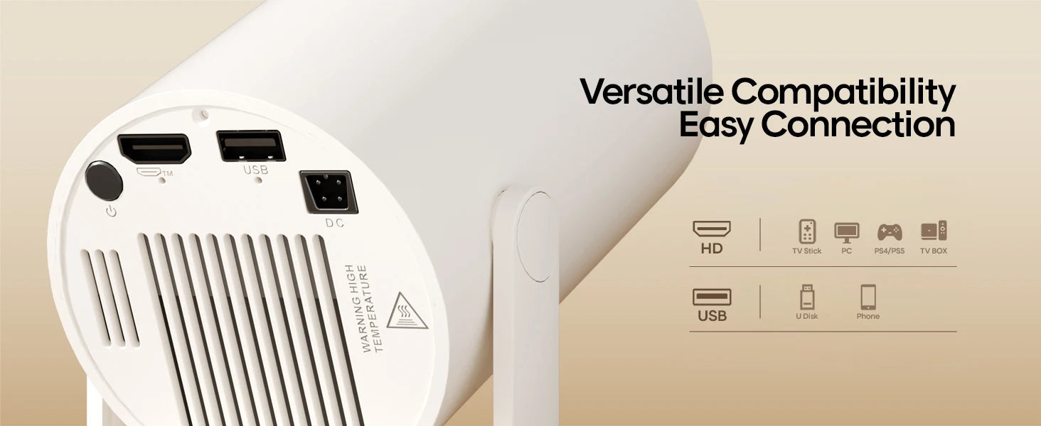 Magcubic Projector 4K Android 11 HY300 Pro Wifi6 290ANSI Allwinner H713 BT5.0 1080P 1280*720P Cinema Outdoor Portable Projetors